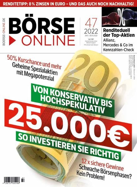 Borse Online – 24 November 2022 Cover