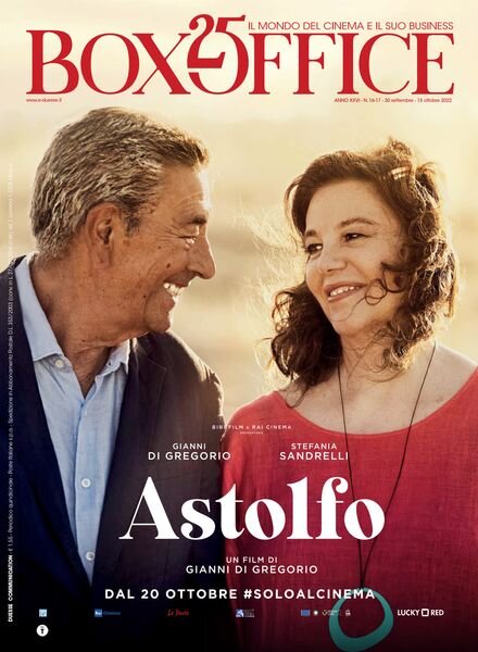 Box Office – 30 Settembre – 15 Ottobre 2022 Cover