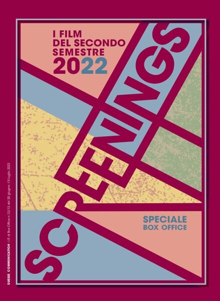 Box Office – Screenings Secondo Semestre 2022 Cover