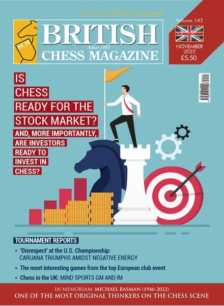 British Chess Magazine – November 2022 Cover