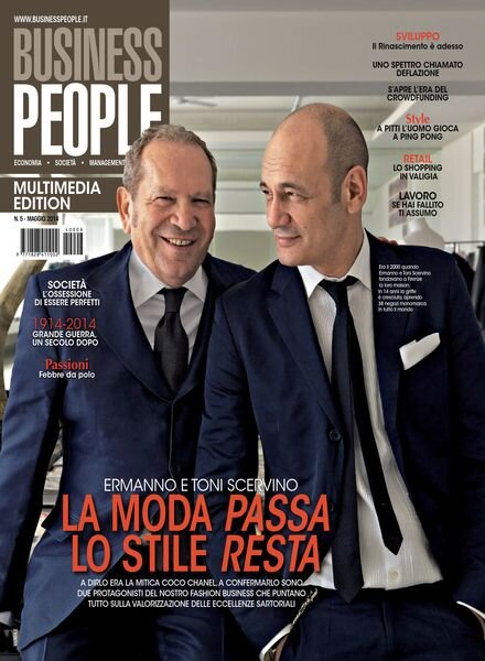 Business People – Maggio 2014 Cover