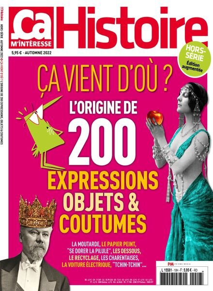ca M’Interesse Histoire – Hors-Serie N 18 – Automne 2022 Cover