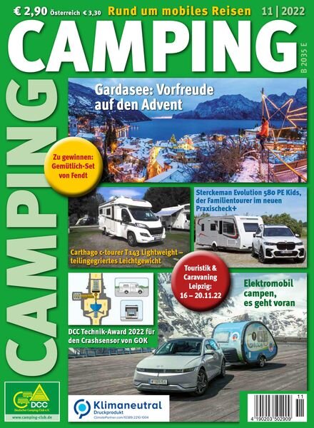 Camping Germany – November 2022 Cover