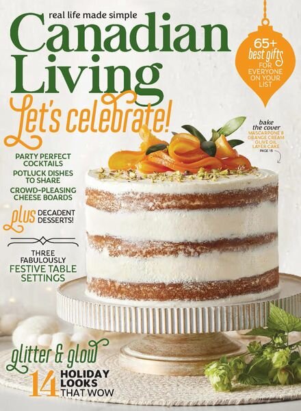 Canadian Living – December 2022 Cover