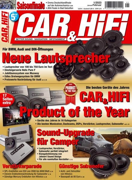Car & Hifi – Januar 2023 Cover