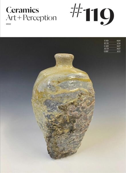 Ceramics Art and Perception – November 2022 Cover