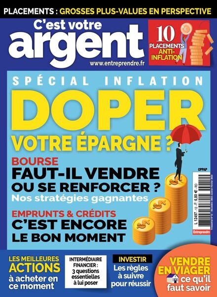 C’est votre argent – novembre 2022 Cover