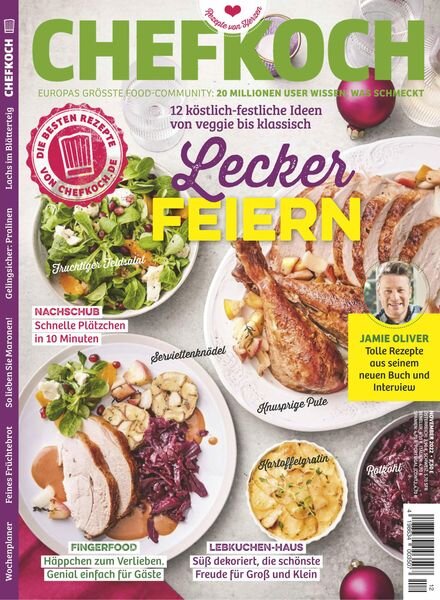 Chefkoch – Dezember 2022 Cover