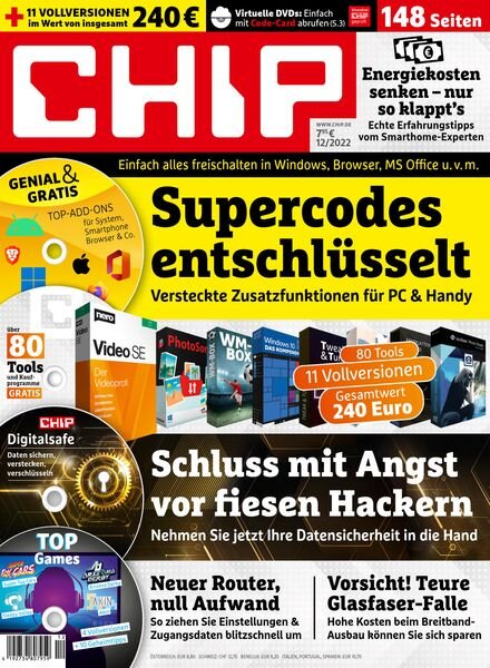 CHIP – Dezember 2022 Cover