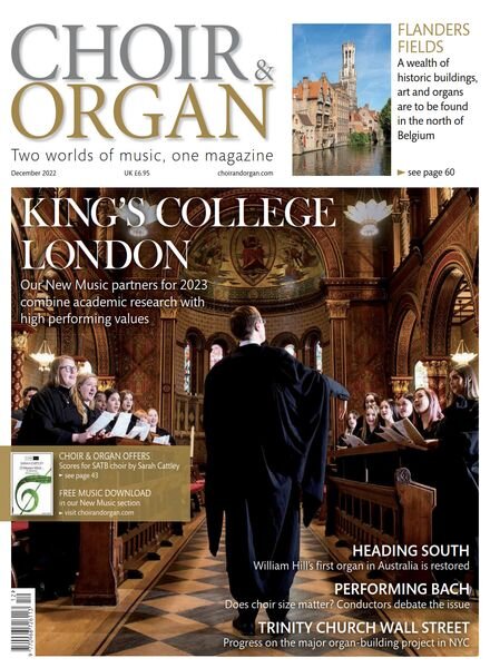 Choir & Organ – December 2022 Cover