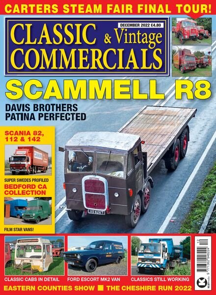 Classic & Vintage Commercials – December 2022 Cover