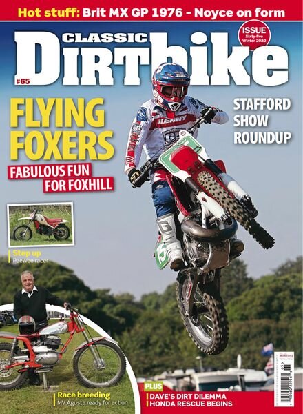 Classic Dirt Bike – November 2022 Cover