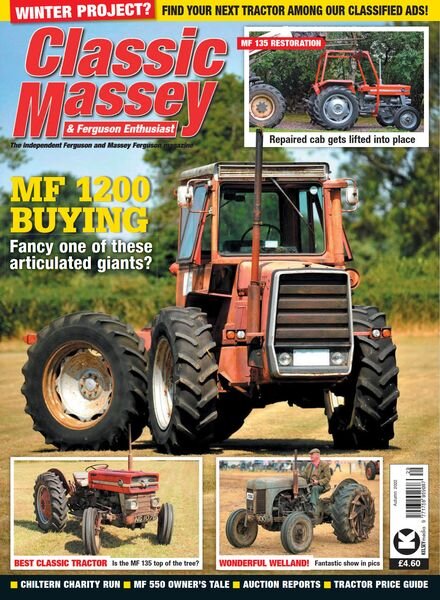Classic Massey & Ferguson Enthusiast – Autumn 2022 Cover