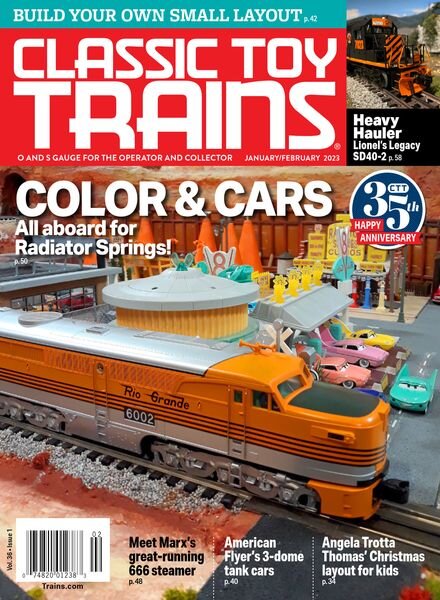 Classic Toy Trains – January-February 2023 Cover