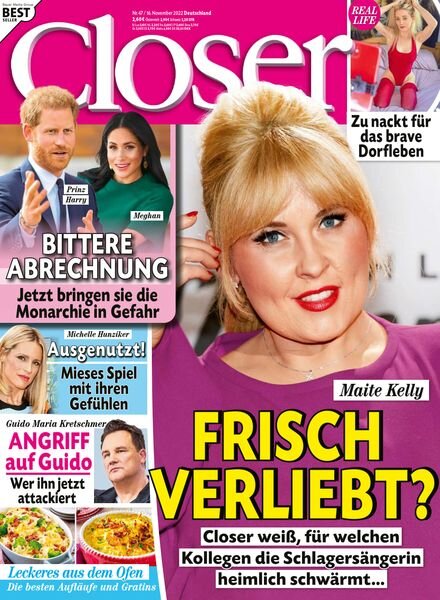 Closer Germany – 16 November 2022 Cover
