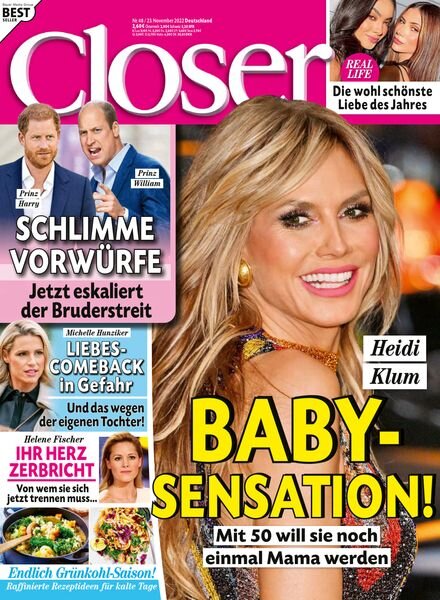 Closer Germany – 23 November 2022 Cover