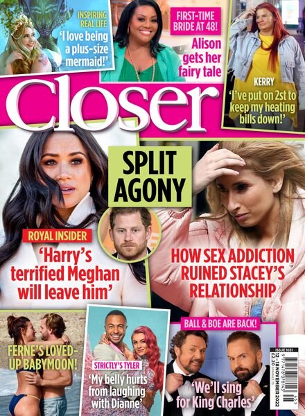 Closer UK – 16 November 2022 Cover