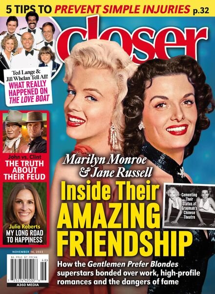 Closer USA – November 14 2022 Cover