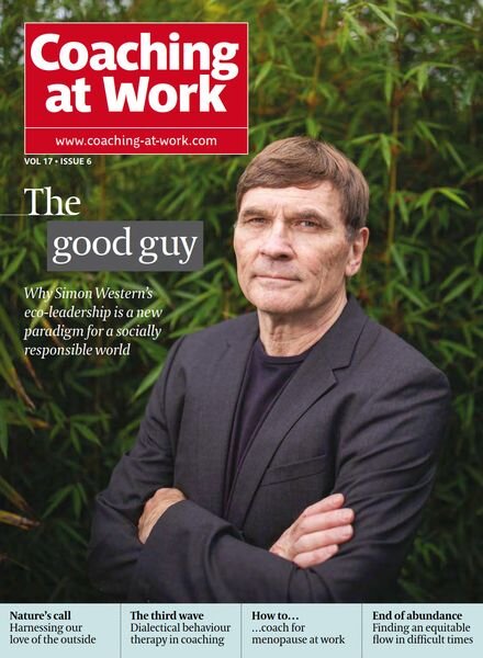 Coaching at Work – November-December 2022 Cover