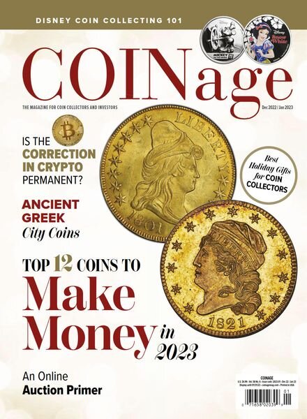 COINage – December 2022 – January 2023 Cover