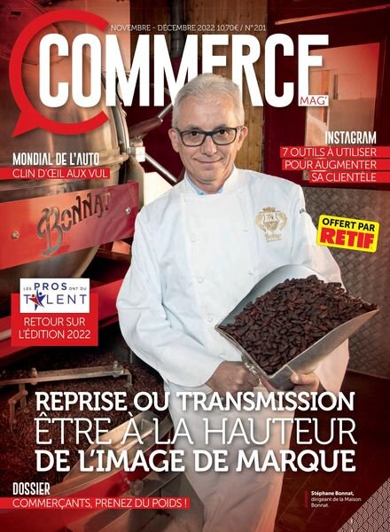 Commerce Magazine – novembre 2022 Cover