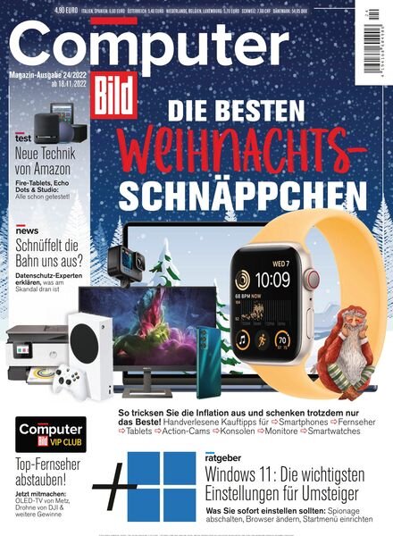 Computer Bild Germany – 18 November 2022 Cover