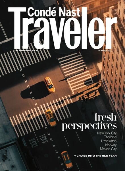 Conde Nast Traveler USA – December 2022 Cover