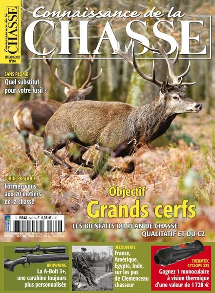 Connaissance de la Chasse – Decembre 2022 Cover