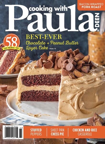 Cooking with Paula Deen – January 2023 Cover
