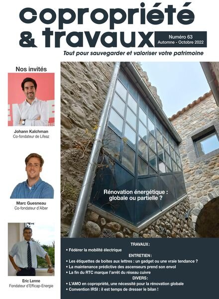 Copropriete & Travaux – Octobre 2022 Cover