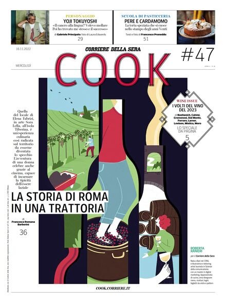 Corriere della Sera Cook – 16 Novembre 2022 Cover