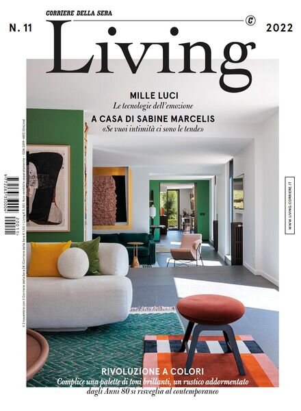 Corriere della Sera Living – novembre 2022 Cover