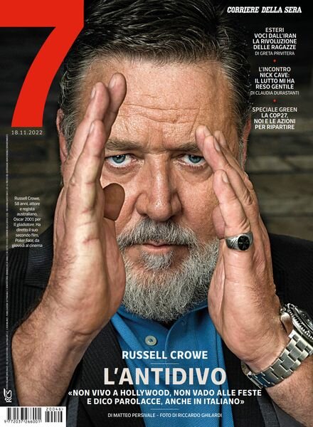 Corriere della Sera Sette – 18 Novembre 2022 Cover