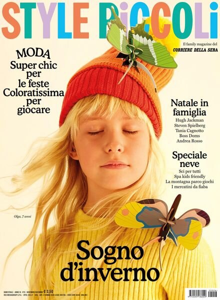 Corriere della Sera Style Piccoli – 4 Novembre 2022 Cover