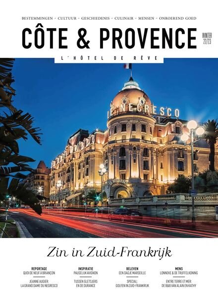 Cote & Provence – november 2022 Cover