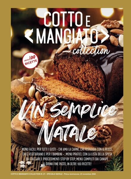 Cotto e Mangiato Collection – novembre 2022 Cover