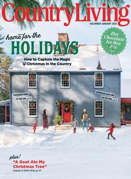 Country Living USA – December 2022 Cover
