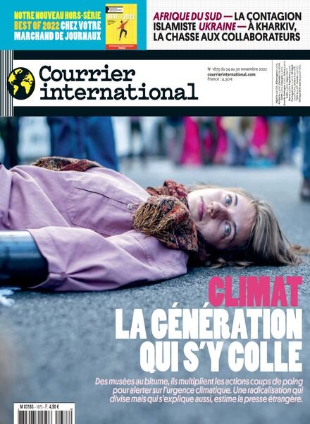 Courrier International – 24 Novembre 2022 Cover