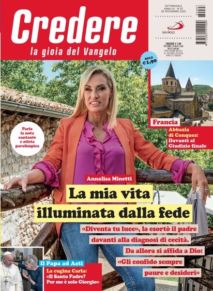 Credere – 20 Novembre 2022 Cover