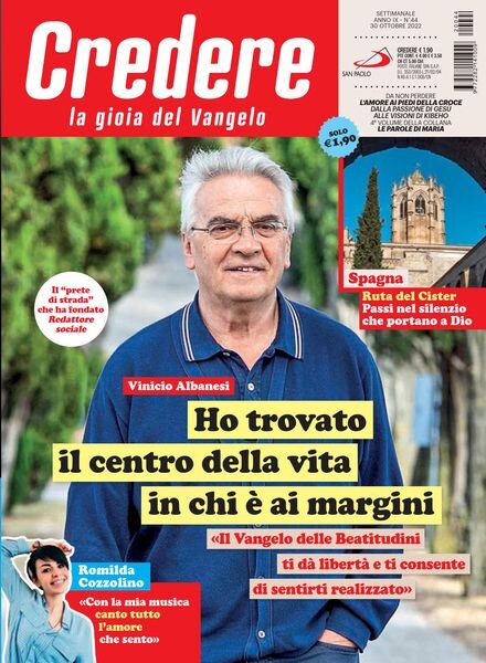 Credere – 30 Ottobre 2022 Cover