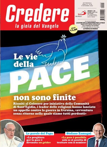 Credere – 6 Novembre 2022 Cover