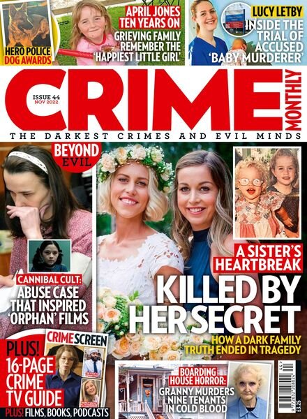 Crime Monthly – November 2022 Cover