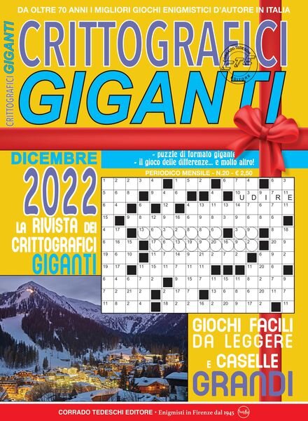 Crittografici Giganti – dicembre 2022 Cover