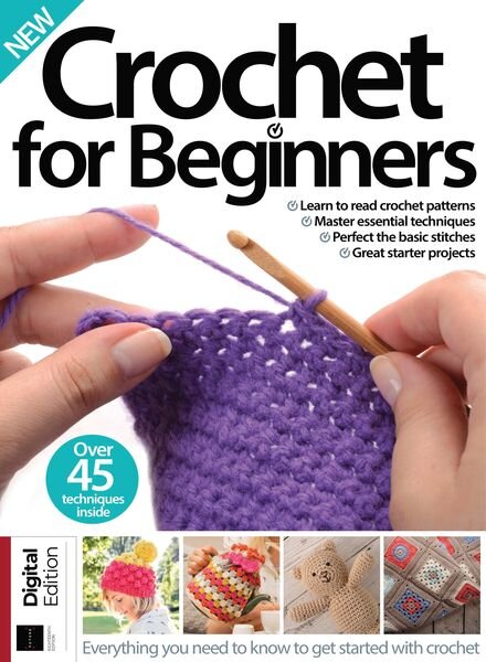 Crochet for Beginners – November 2022 Cover