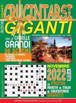 Crucintarsi Giganti – 10 novembre 2022