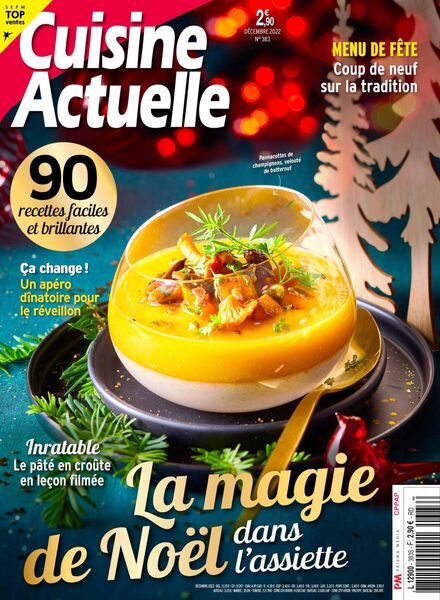 Cuisine Actuelle – Decembre 2022 Cover