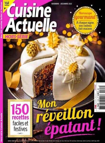 Cuisine Actuelle – Hors-Serie – Novembre-Decembre 2022 Cover