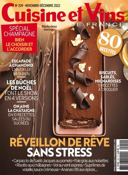 Cuisine et Vins de France – novembre 2022 Cover