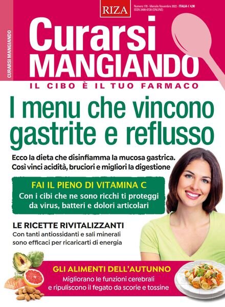 Curarsi Mangiando – Novembre 2022 Cover