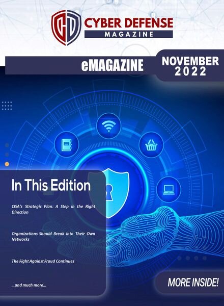 Cyber Defense Magazine – November 2022 Cover